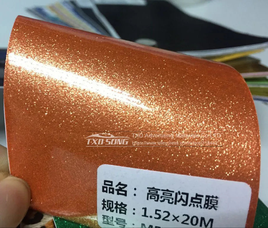 12/30/50/58X100CM/LOT FOR CHOICE Premium Blue High glossy diamond vinyl wrap film with air free bubble