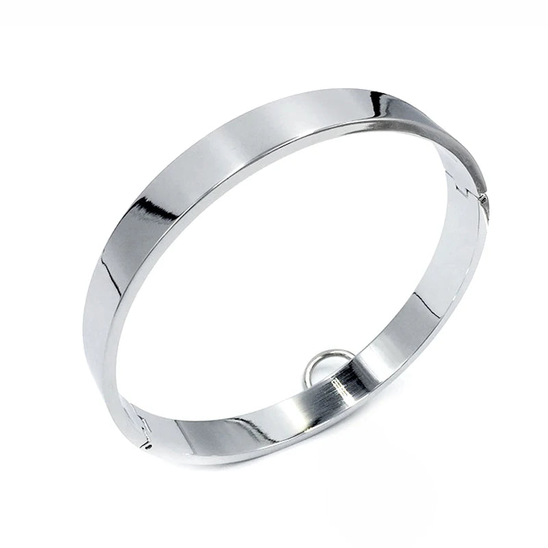 Metal Neck Ring Sex Collar Adult BDSM Slave Role Play Metal Collar For Men Sex Games Couple Sex Bondage Drop Shipping