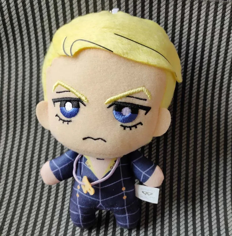 JoJoss Bizarre Adventure Golden Wind Buccellati Abbacchio Fugo Yoshikage Kira Rohan Kishibe Josuke Higashikata Jotaro Kujo plush