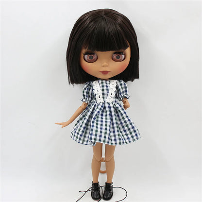 ICY DBS Blyth doll 1/6 bjd joint body short brown hair matte face 30cm toy girls gift anime