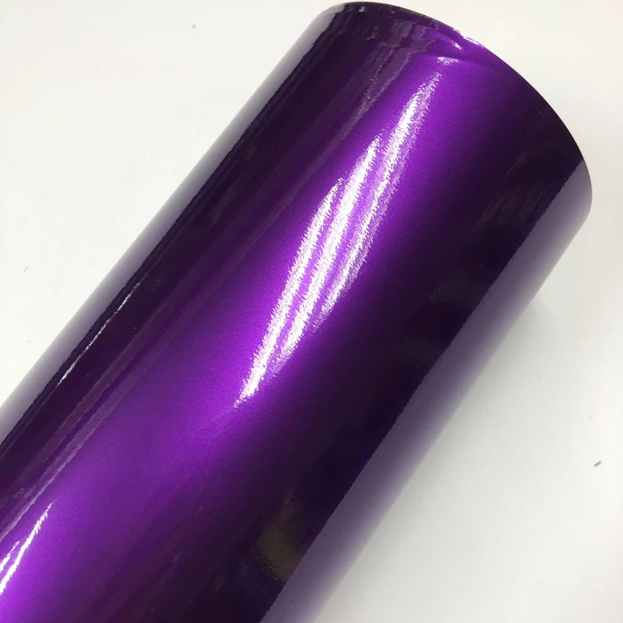 Gloss Metallic Gunmetal Vinyl Wrap Candy Glossy Grey Car Film Sticker With Air Bubble Auto Motorcycle Wrapping Covering Foil