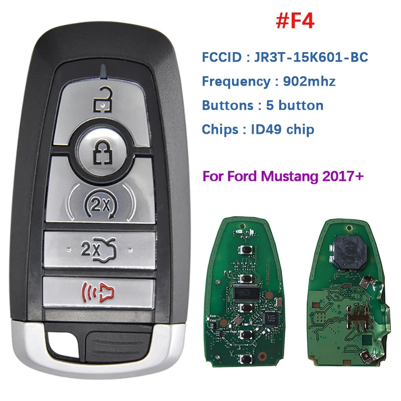 CN018109 315/434/868/902 Remote Key For Ford Edge Explorer Expedition Fusion Mondeo F150 Replacement Smart Keyless Proximity