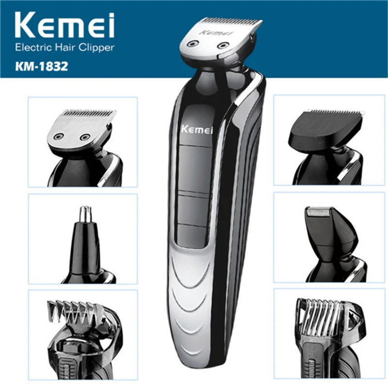 Salon Hair Clipper Barber Shop Professional Hair Trimmer Cutter Rechargeable Electric Beard Shaver Shaving Machine Razor