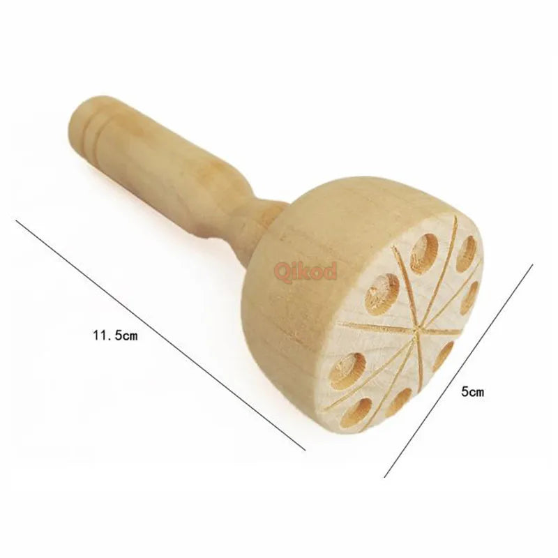 Kids DIY Slime Plastic Mold Soft Clay High Grade Wooden Tools Plasticine Supplies Slime Paly Dough Educational toys for children