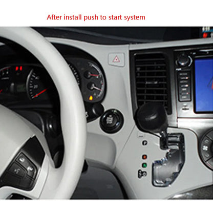 For Sienna 2018 2019 2020 2021 OBD CANBUS Engine Push Start Car Remote Key Starter System And Keyless Entry Access Plug Play