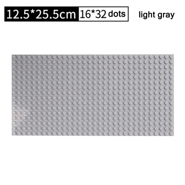32*32 50*50 Dots Classic Base Plates Blocks DIY Small Size City Road Bricks Baseplates Construction Building Toys For Kids Gifts