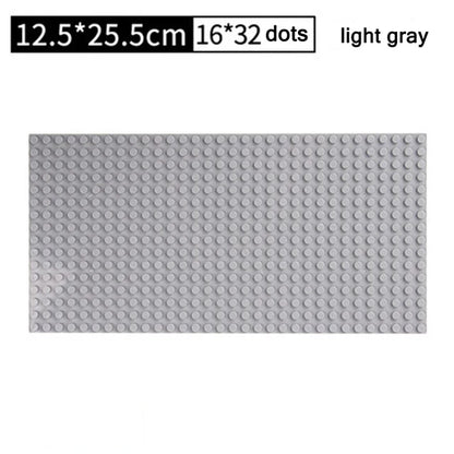32*32 50*50 Dots Classic Base Plates Blocks DIY Small Size City Road Bricks Baseplates Construction Building Toys For Kids Gifts