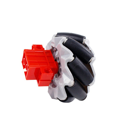 4pcs/set Mecanum Wheel Universal Omnidirectional Wheel for Legos TT N20 Motor Smart Car Robot Parts DIY Building Block Tire Toy