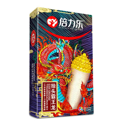 Ribbed Condoms for Men Dotted Spike G-spot Vaginal Stimulation Cock Condom Contraception Sensitive Penis Sleeve Adult Sex Toys
