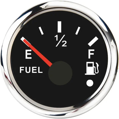 Car Marine Boat Boost Alarm Gauge 2‘’52mm Oil pressure Meter Water Level Fuel Temperature 12V 24V Voltmeter Accessories Meter