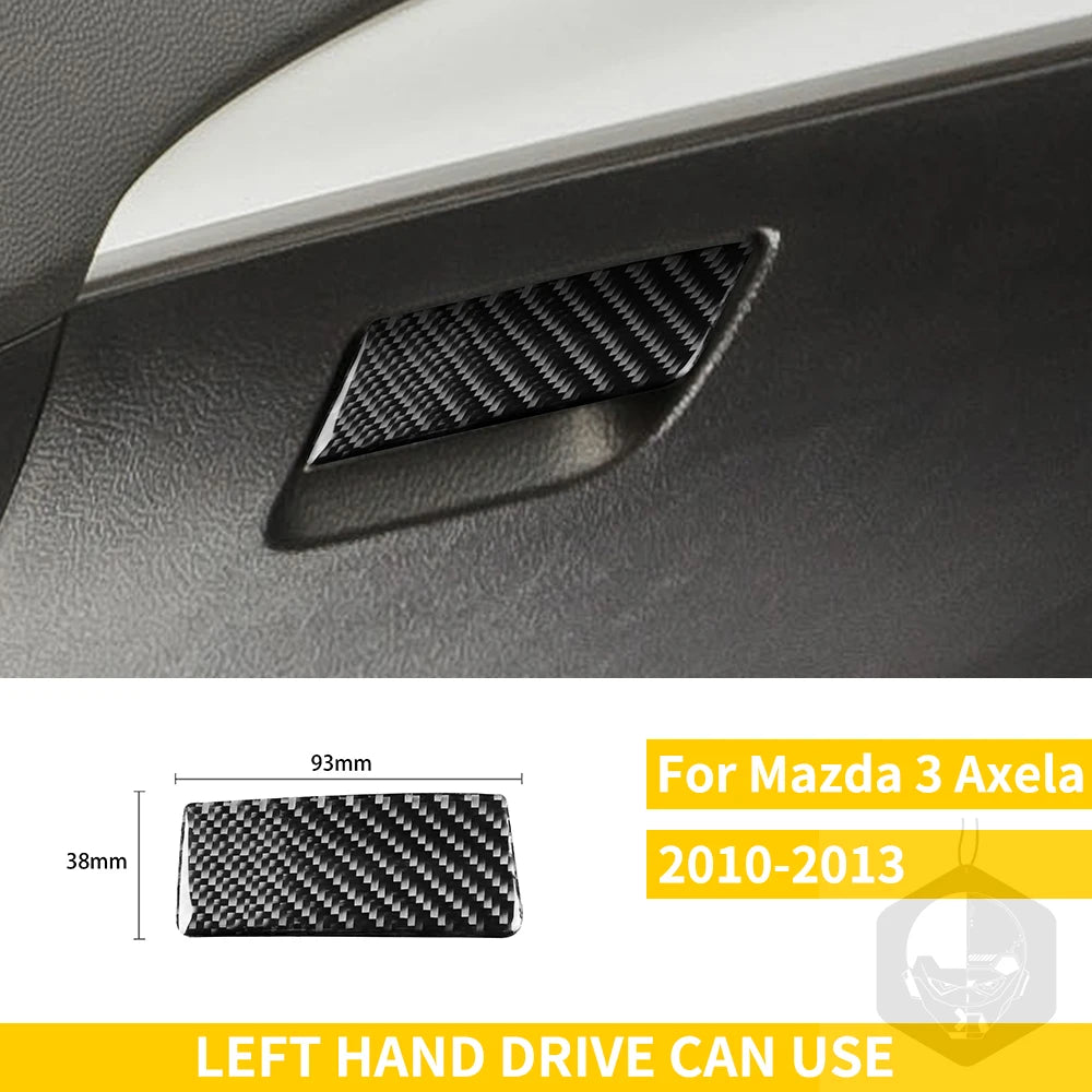 Whole Interior Stickers For Mazda 3 Axela 2010-2013 Carbon Fiber Car Accessories Dash Trim Gear Shift Console Cover Molding