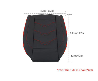 SEAMETAL Pu Leather Car Seat Cover Interior 5 Seater Cushion Protector Universal Four Seasons Automobile Seat Covers Accessories