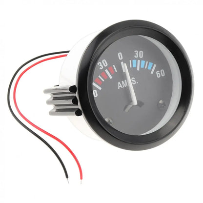 Car Ammeter Voltmeter  Universal  12V 60-0-60 AMP Ammeter Gauge Volt Meter 2" 52MM for Boat Truck ATV AMP Meter Measure for Cars