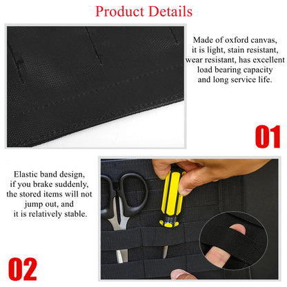 Car Tailgate Storage Bag Organizer Tool Kit Pocket for Suzuki Jimny JB64 JB74 2019-2024 Stowing Tidying Interior Accessories