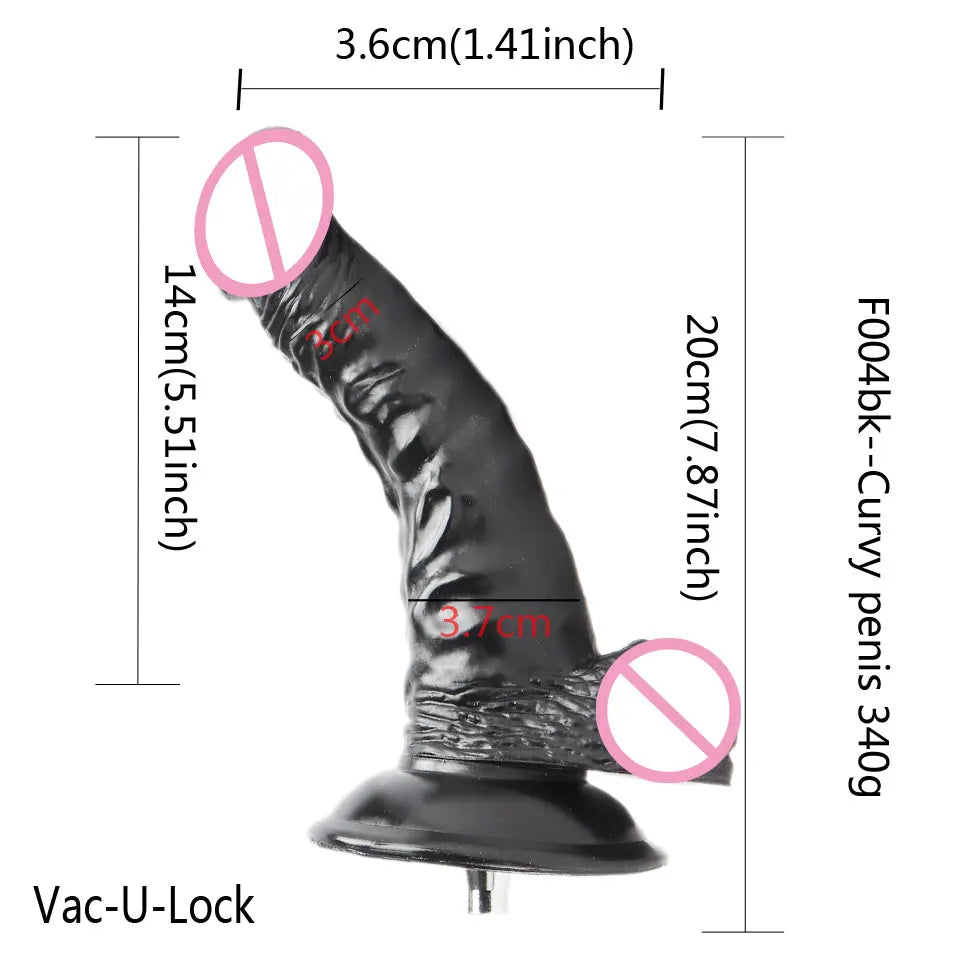 Premium Sex Machine Attachment VAC-U-LOCK Dildo Suction Cup Love Machine For Women,Adapter For Quick/3XL female and man machines