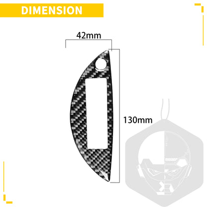 For Subaru BRZ Toyota 86 GT86 2017 2018 2019 Carbon Fiber Car Accessories Gear Shift Cup Holder Air Conditioning Trim Sticker
