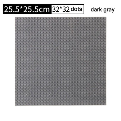 City Road Street Baseplate Straight Crossroad Curve T-Junction Building Blocks Base Plate 32*32 Compatible All Brands City