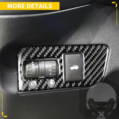 For Subaru BRZ Toyota 86 GT86 2017 2018 2019 Carbon Fiber Car Accessories Gear Shift Cup Holder Air Conditioning Trim Sticker
