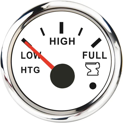 Car Marine Boat Boost Alarm Gauge 2‘’52mm Oil pressure Meter Water Level Fuel Temperature 12V 24V Voltmeter Accessories Meter