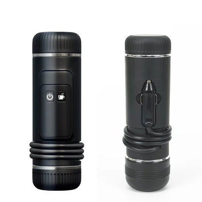 Portable Capsule Coffee Machine Heating fully Semi-automatic Espresso Mini Coffee Maker For Car Outdoor Home Using 5Cups 80ml