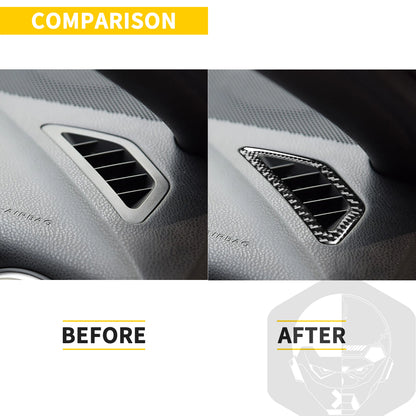 For Subaru BRZ Toyota 86 GT86 2017 2018 2019 Carbon Fiber Car Accessories Gear Shift Cup Holder Air Conditioning Trim Sticker