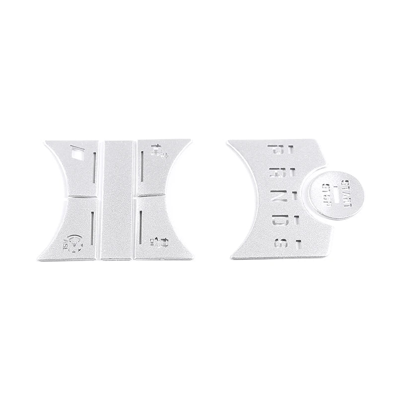 For Jaguar XF 2012-2015 Aluminum Alloy Car Central Control Gear Shift Panel Buttons Covers Stickers Trim Interior Accessories