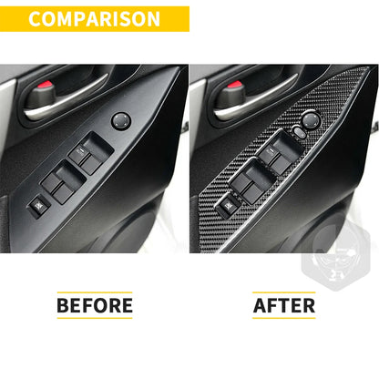 Whole Interior Stickers For Mazda 3 Axela 2010-2013 Carbon Fiber Car Accessories Dash Trim Gear Shift Console Cover Molding