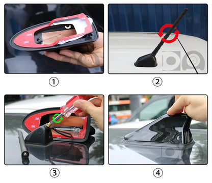 Waterproof Shark Fin Antenna Strong Radio Fm Am Signal Car Styling For Volkswagen Golf 2 3 4 5 6 7 Mk4 Mk5 Mk6 Mk7