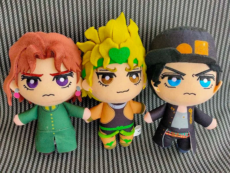 JoJoss Bizarre Adventure Golden Wind Buccellati Abbacchio Fugo Yoshikage Kira Rohan Kishibe Josuke Higashikata Jotaro Kujo plush