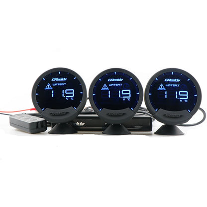 Greddi Sirius 7 Colors LCD Head Up Display Boost Water&Oil Temp Oil Press RPM Fuel Pressure Air-fuel ratio EGT Gauge  ﻿