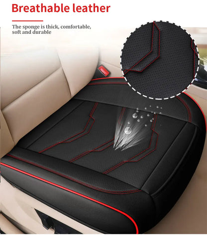 SEAMETAL Pu Leather Car Seat Cover Interior 5 Seater Cushion Protector Universal Four Seasons Automobile Seat Covers Accessories