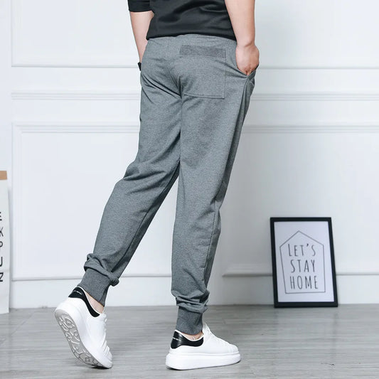 Solid Baggy men pants Super Loose Elastic Harem Pants Cotton Sweatpants Casual Trousers Large Big Plus Size 10XL