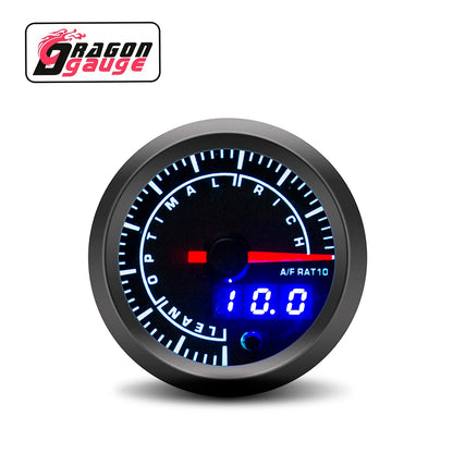 「DRAGON」 52mm Tachometer PRM Boost Gauge Voltage EGT Gauge Water Temperature Oil Temp Oil Pressure Car Gauge Fit for 12V Car