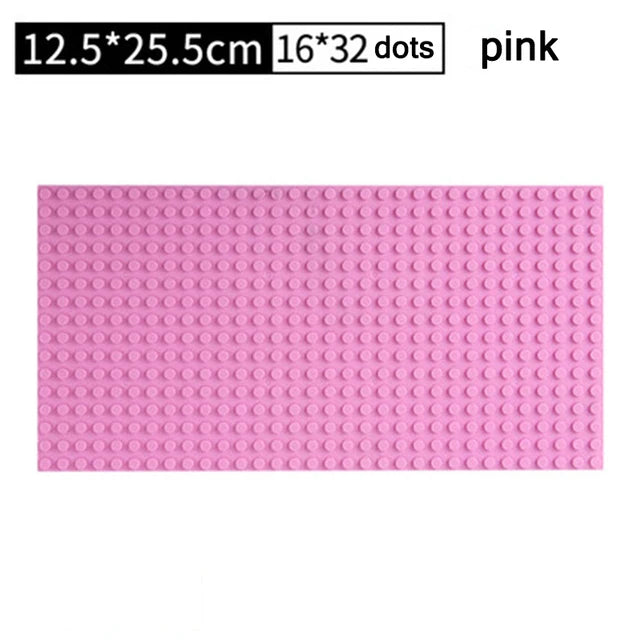 32*32 50*50 Dots Classic Base Plates Blocks DIY Small Size City Road Bricks Baseplates Construction Building Toys For Kids Gifts