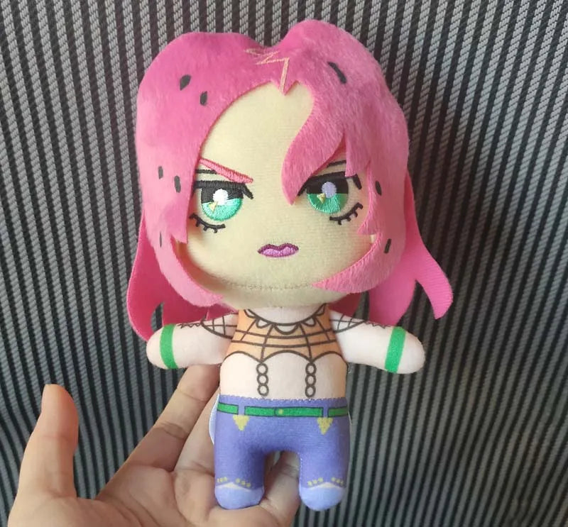 JoJoss Bizarre Adventure Golden Wind Buccellati Abbacchio Fugo Yoshikage Kira Rohan Kishibe Josuke Higashikata Jotaro Kujo plush