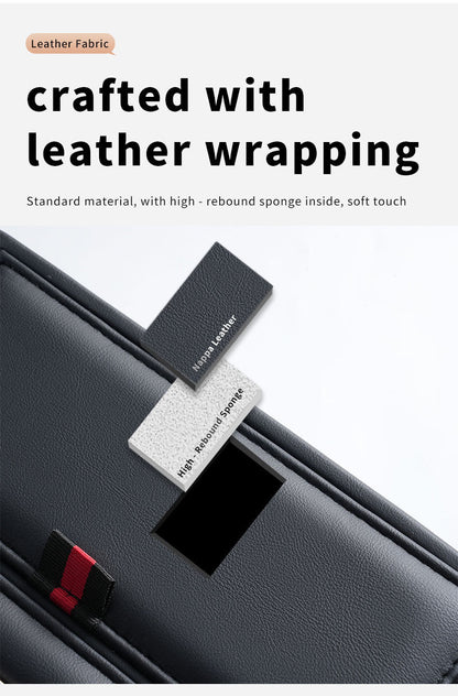 Car Armrest Storage Box Heightening Pad Tissue Box Water Cup Holder Multifunctional Car Storage Box Luxury Console Armrest Pad