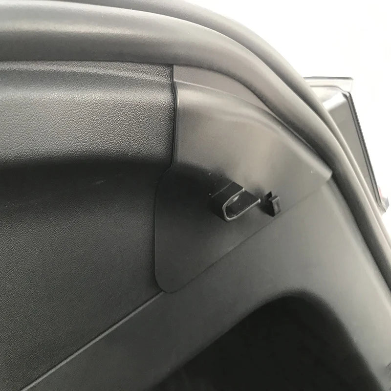 for Tesla New Model Y Juniper 2025 Cargo Curtain Cover Retractable Rear Trunk Luggage Carrier Privacy Protect Cover Accessories