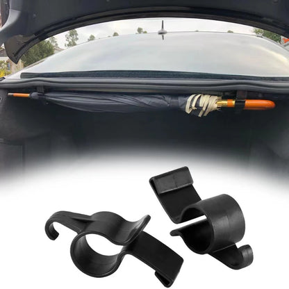 2PCS/Set Car Hooks for Back of Car Seats, Trunk, Fishing Rods, Umbrellas, Towels, Multi-Functional Car Storage Hanger
