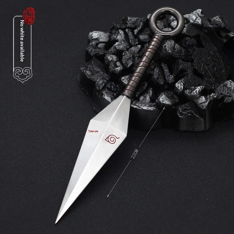 Naruto Metal Shuriken Rotatable Bearing Ninja Star Anime Peripheral Cosplay  Model Collectible Decor For Anime Enthusiasts
