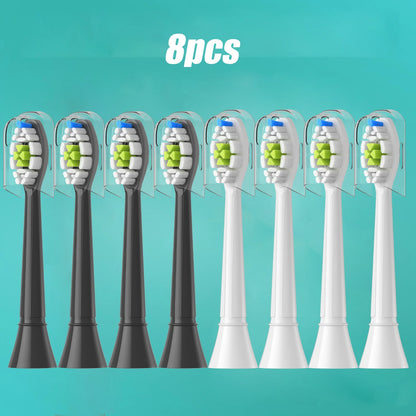 4-20pcs Replacement Toothbrush Heads Compatible with Philips Soft Replacement Electric Brush Head 4100 6500 6100 7500 5