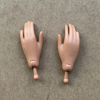 2001 Version Original Brazz Doll Multi-Joint Movable Vintage Rare Face Doll Heads And Shoes Replacement Hand DIY Toy Accessories