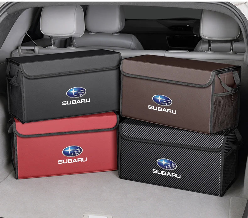 Car Trunk Foldable Storage Box Large-Capacity Stowing Tidying Bag For Subaru Ascent BRZ Forester Impreza Legacy Outback WRX VX