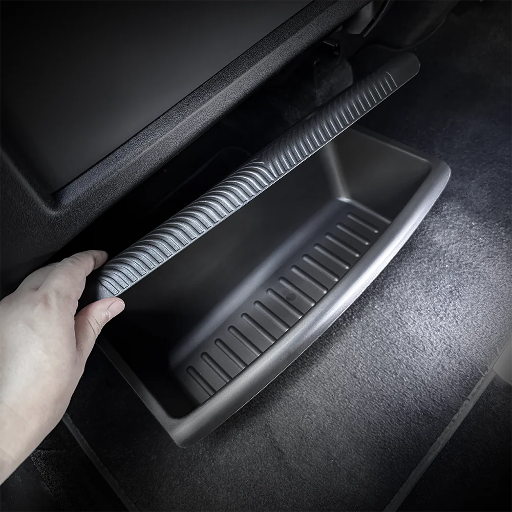 For Tesla New Model Y 2025 Launch Juniper Under Seat Storage Box Drawder With Lids ABS Material Interior Accessories