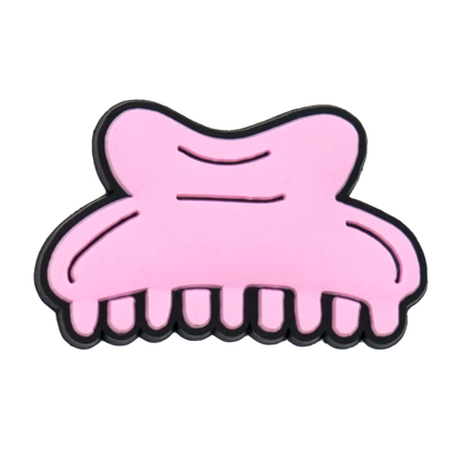 1/50PCS Pink Style Alphabet Women Shoe Charms Accessories Pins for Clog Fashion Women Shoe Buckle Decorations Tote Bag Pendant