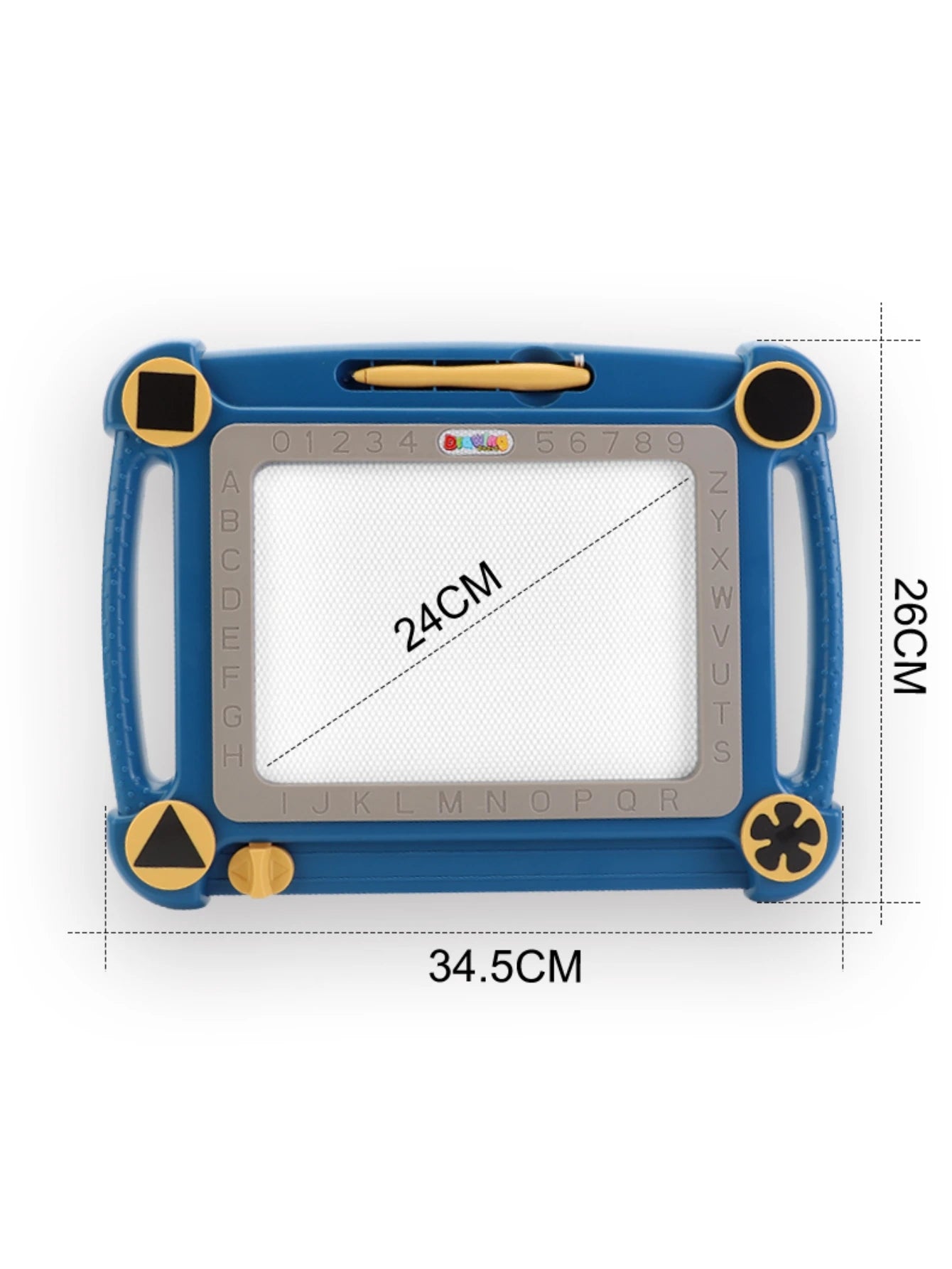 Creative mini magnetic writing board handwriting board children's drawing board carabiner exquisite cute toy pendant