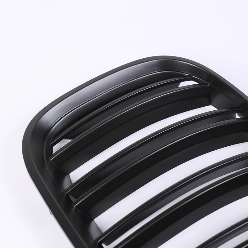 Front Bumper Kindey Grille Carbon M Style For BMW X5 E53 Facelift 2004 2005 2006 X5M Exterior Parts Grills Cover Car Accessories