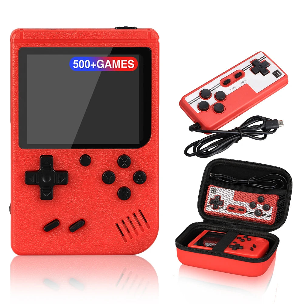 2.4Inch Retro Portable Mini Handheld Game Player 8 Bit Video Game Console Built-in 500 Games Gameboy For Kid Gift