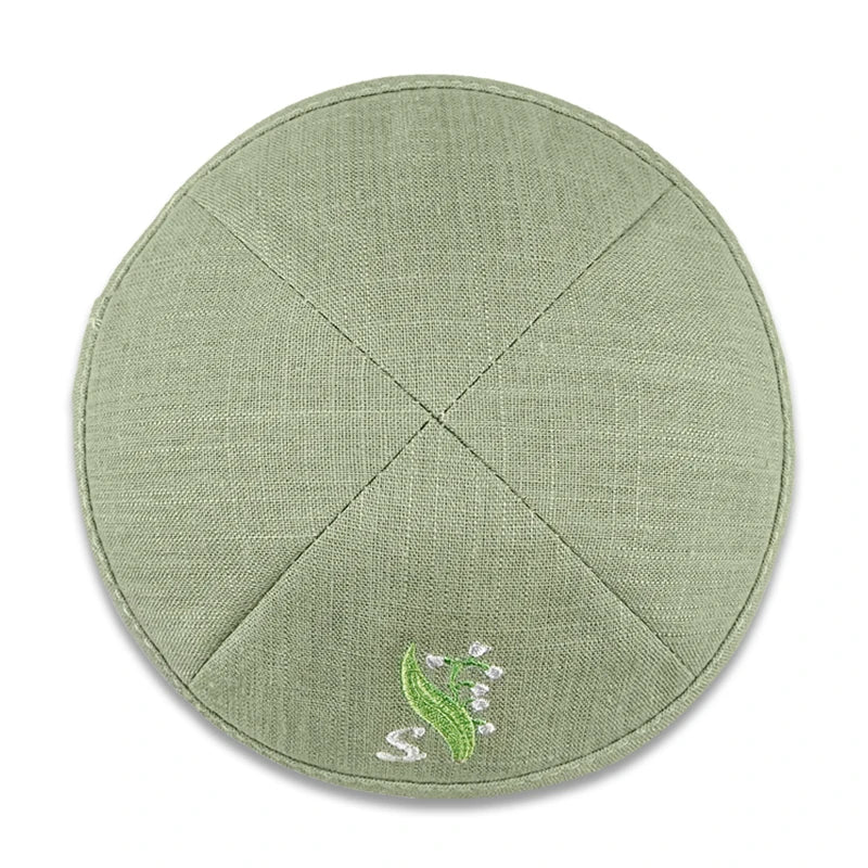 customized jewish kippot, wedding kippah , yarmulke