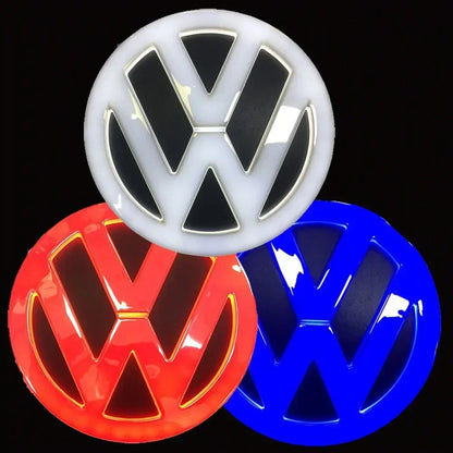 Volkswagen 11CM 4D LED Car Front Rear Emblem Badge light For VW Polo Golf Jetta Beetle CC Tiguan Touran Passat MK7 MK5 B5 B6