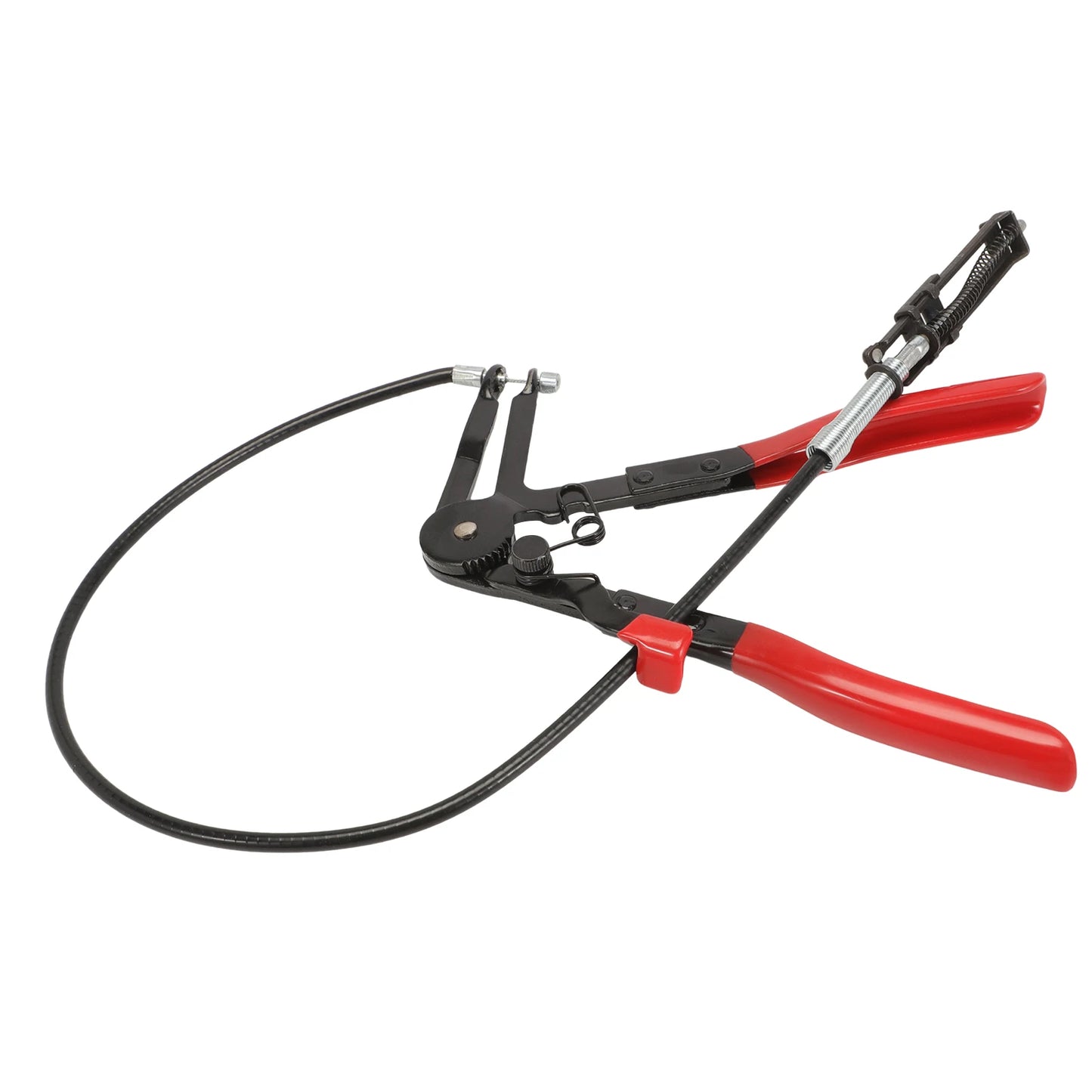 Clamping Pliers Bendable Hose Clamps Cable Type Flex Cable Long Auto Hose Clamps Straight Hose Bundle Removal Auto Repair Tools